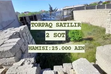 Satılır Torpaq Maştağada 