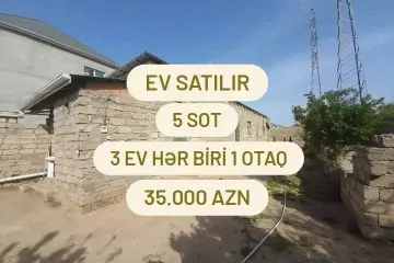 Satılır Həyət Evi Maştağada 