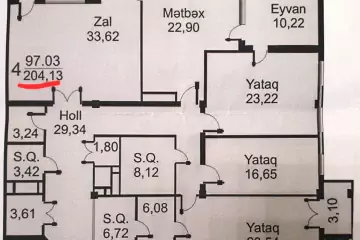 Satılır Yeni Tikili Elmler Akademiyasıda