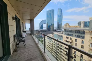 Aylıq Kirayə Köhnə Tikili Port Baku Residence'də