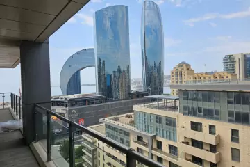Aylıq Kirayə Köhnə Tikili Port Baku Residence'də