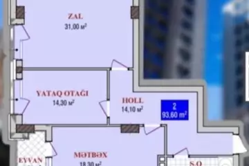 Satılır Yeni Tikili Nəsimi Bazarında