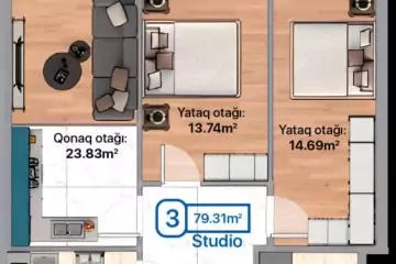 Satılır Yeni Tikili Xırdalan şəhərində