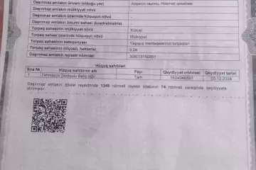 Satılır Həyət Evi Hökməlidə