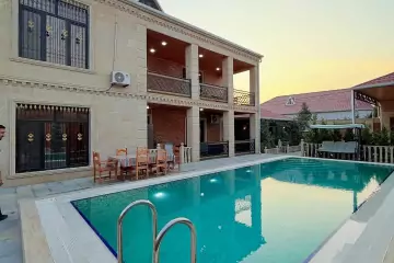 Günlük Kirayə Bağ Evi Mərdəkanda 