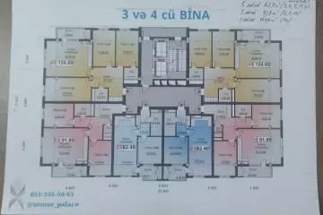 Satılır Yeni Tikili 7-ci Mikrorayonda 