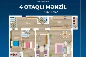 Satılır Yeni Tikili 28 May Metrosu ətrafında 