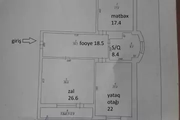 Satılır Yeni Tikili Yasamalda 